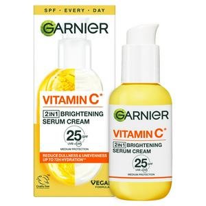 Garnier SkinActive Vitamin C 2in1 Brightening Serum Cream SPF 25 50ml