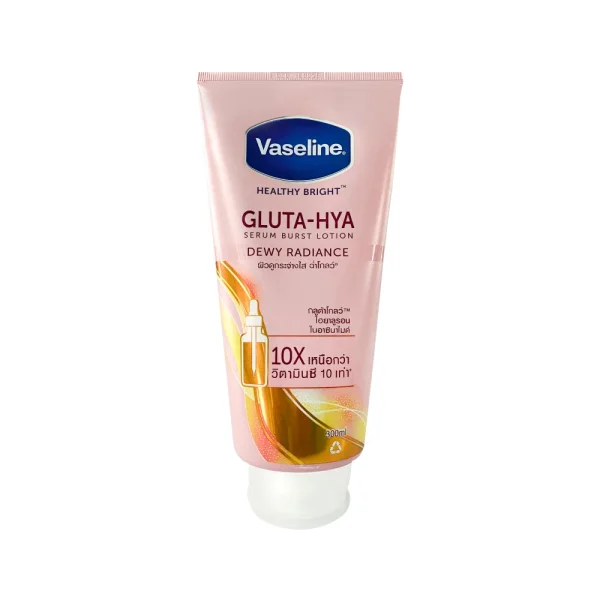Vaseline Healthy Bright Gluta Hya Serum Burst Lotion Dewy Radiance 300 Ml