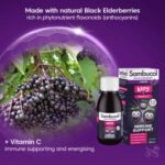 Sambucol Black Elderberry Liquid for Kids + Vitamin C 1-12 Years 120ml - Image 3