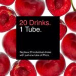 Phizz Daily Energy, Hydration, Caffeine, Electrolytes & Vitamins Effervescent Tablets Cherry x20 Tablets - Image 4