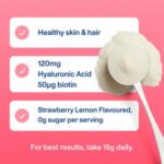 Vital Proteins Beauty Collagen Powder Strawberry Lemon Flavour Tub 271g - Image 2