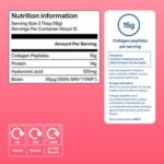 Vital Proteins Beauty Collagen Powder Strawberry Lemon Flavour Tub 271g - Image 4