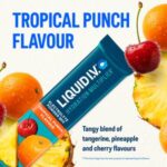 Liquid IV Hydration Multiplier Electrolyte Powder Mix Food Supplement Tropical Punch Sachets x3 - Image 3