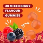 Haliborange Iron+ Energy Support One a Day Mixed Berry Flavour Gummies x30 - Image 3