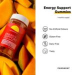 Cannaray Energy Support Wellness Gummies Mango x30 - Image 2