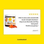 Cannaray Re Live CBD Gummies Regular Strength Orange x30 300mg - Image 3