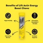 Lift Activ Zesty Lemon & Lime Energy Boost Chewable Tablets x18 72g - Image 2