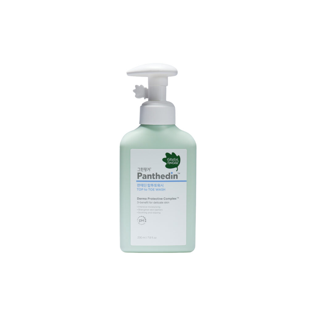 Green-Finger-Panthedin-Top-to-Toe-Wash-230-ml-5-1024x1024-1.jpg Green Finger Panthedin Top to Toe Wash 230 ml - Image 1