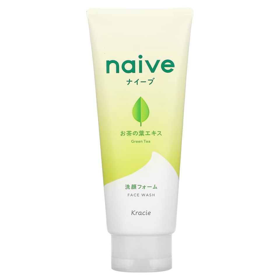 317380421_5734028513352335_8392722383420583557_n.jpg Kracie Naive Face Wash Green Tea 130gm (For Oily Skin) - Image 1