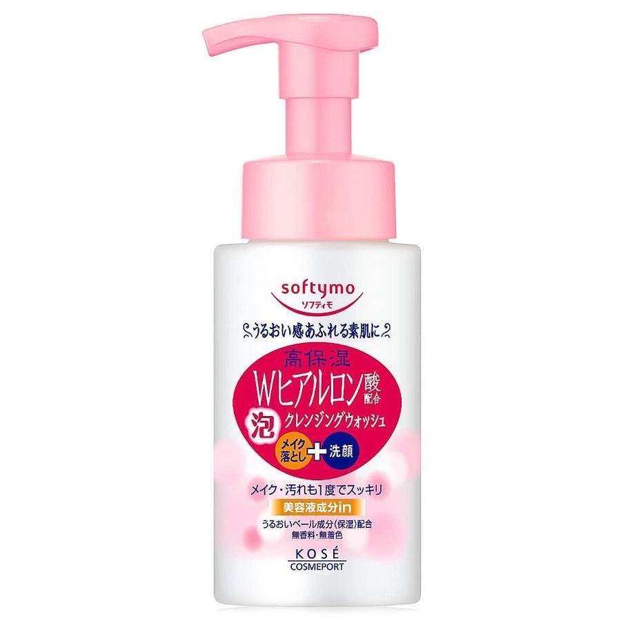 325175810_6243852472301569_352632701113196461_n.jpg Kose- Softymo Foam Cleansing Wash (Hyaluronic Acid) 200ml - Image 1