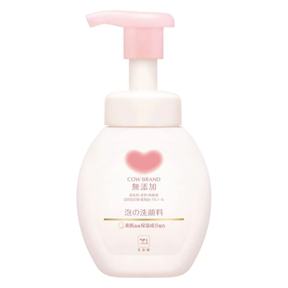 328141591_5793669414045502_5686989687406428818_n.jpg Cow Brand additive-free foam face wash 160ml Pump Type - Image 1