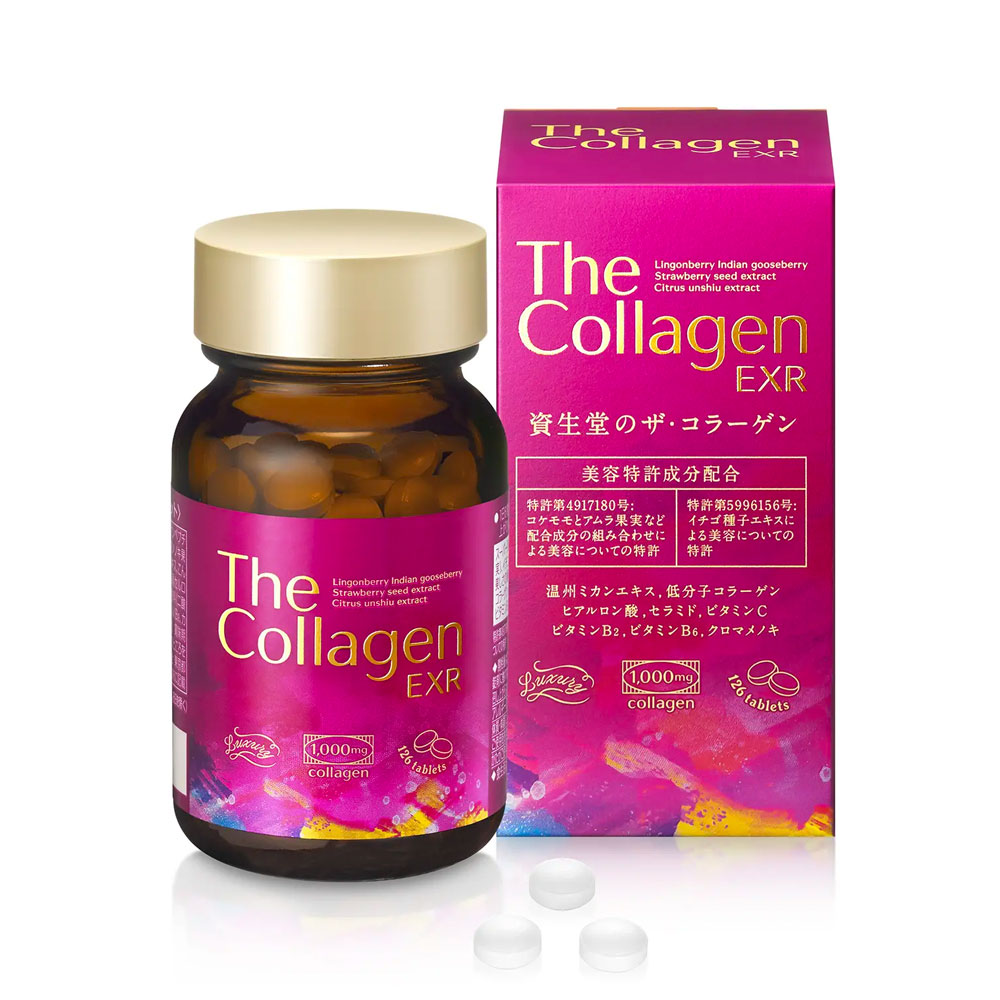 SHISEIDO-The-Collagen-EXR.jpg Shiseido The Collagen EXR 126 Tablets (for 21 days) - Image 1
