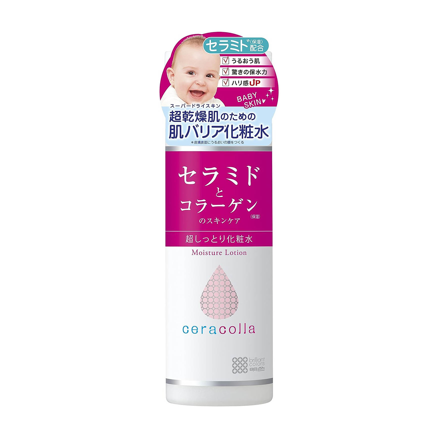 ceracolla_moisture_lotion.jpg Meishoku Ceracolla Super Moisture Lotion 180 ml - Image 1