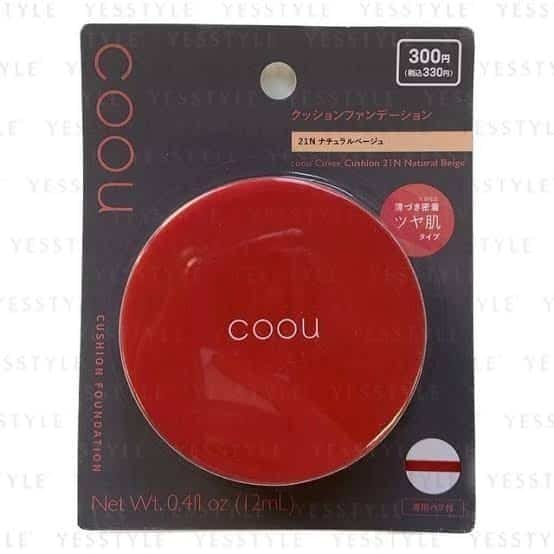 coou-21n.jpeg Daiso COOU Cushion Foundation 21N Natural Beige - Image 1