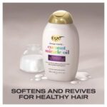 OGX Coconut Miracle Oil Shampoo for Damaged Hair 385ml - Image 2