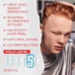 Wella Shockwaves 200ml Tuff Stuff Heat & Sweatproof Ultra Strong Gel
