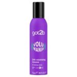 Schwarzkopf Got2b Hair Volume Mousse Volumania 250ml - Image 4