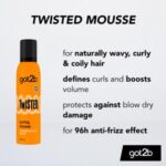 Got2b 250ml Twisted Curling Mousse - Image 2