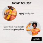 Schwarzkopf Got2b 200ml Curlz Refreshing Dry Oil Mist