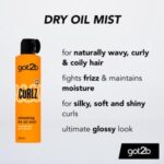 Schwarzkopf Got2b 200ml Curlz Refreshing Dry Oil Mist - Image 2