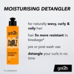 Schwarzkopf Got2b 200ml Curlz Moisturising Detangler - Image 2