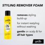 Schwarzkopf Got2b 150ml Unglued Styling Remover Foam - Image 2